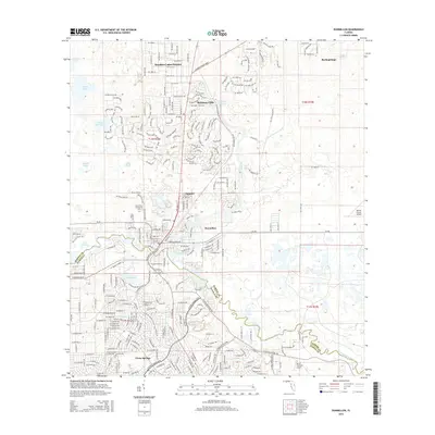 2015 Map of Dunnellon, 2015 Print