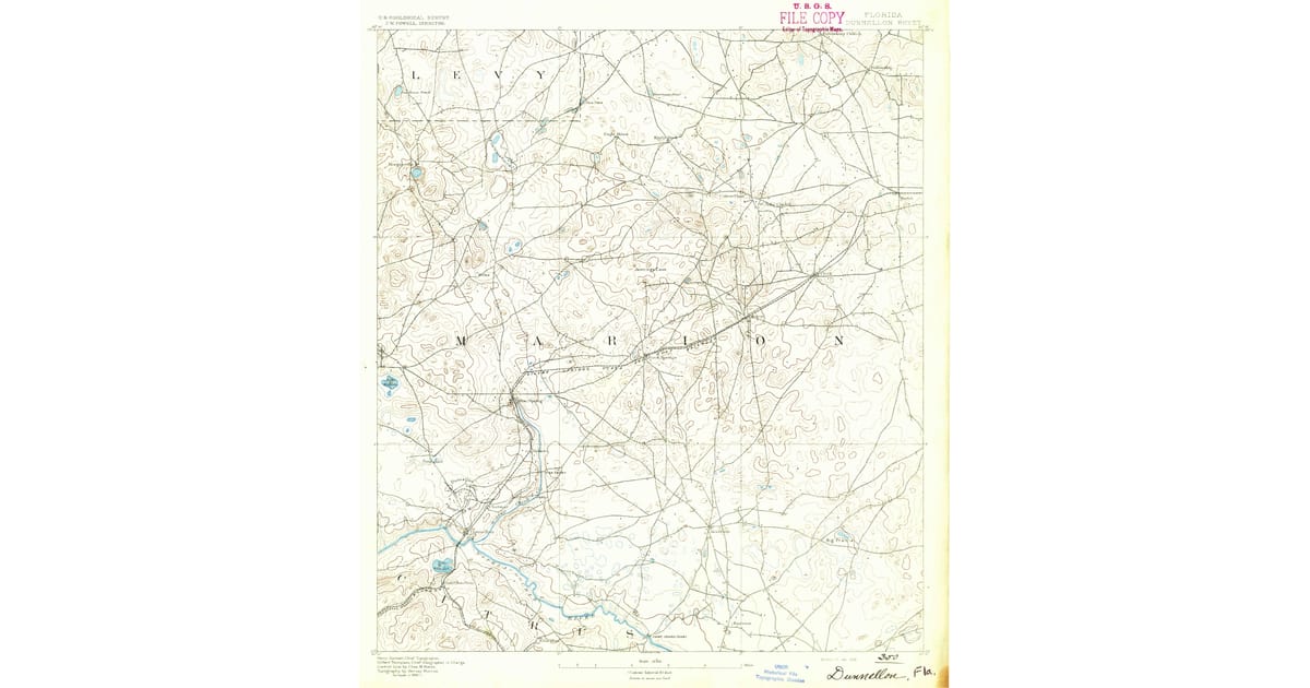 1800s (19th Century) Maps of Rolling Hills, Marion County | Pastmaps