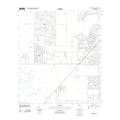2012 Map of Dunnellon SE, 2012 Print