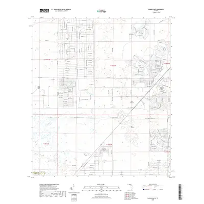 2018 Map of Dunnellon SE, 2018 Print