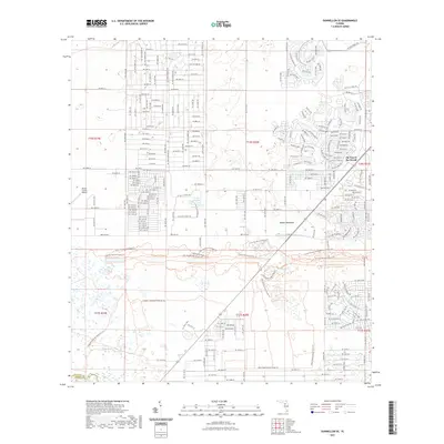 2021 Map of Dunnellon SE, 2021 Print