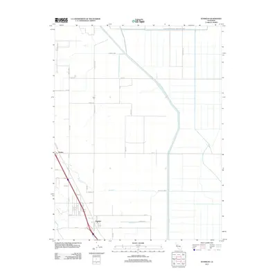 2012 Map of Dunnigan, 2012 Print