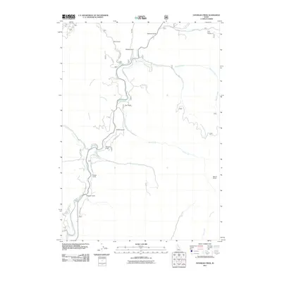 2011 Map of Dunnigan Creek, 2011 Print