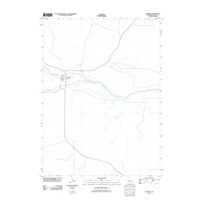 2011 Map of Dunning, 2011 Print