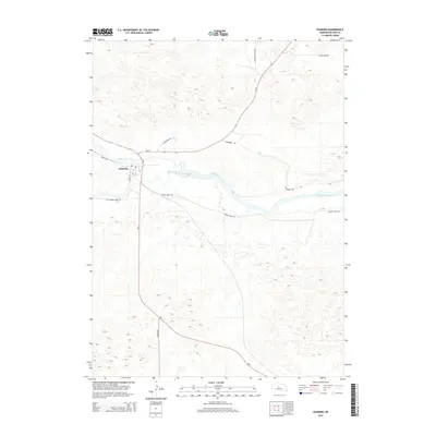 2014 Map of Dunning, 2014 Print