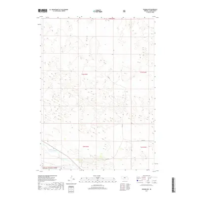 2017 Map of Dunning NW, 2017 Print
