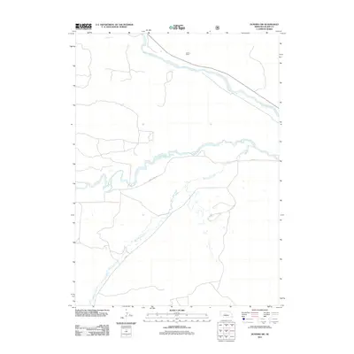 2011 Map of Dunning SW, 2011 Print