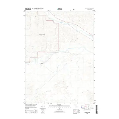 2014 Map of Dunning SW, 2014 Print