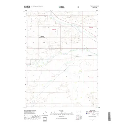 2017 Map of Dunning SW, 2017 Print