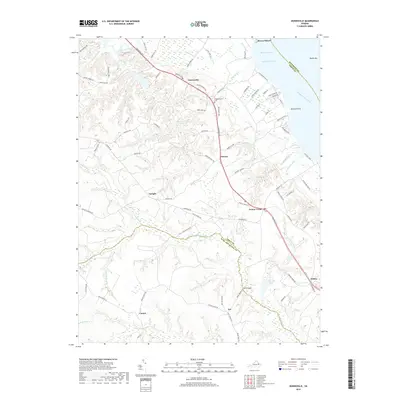 2019 Map of Dunnsville, 2019 Print