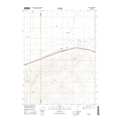 2014 Map of Dunphy, 2014 Print