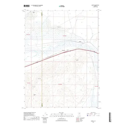 2018 Map of Dunphy, 2018 Print