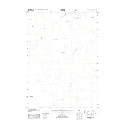 2012 Map of Dunrud Peak, 2012 Print