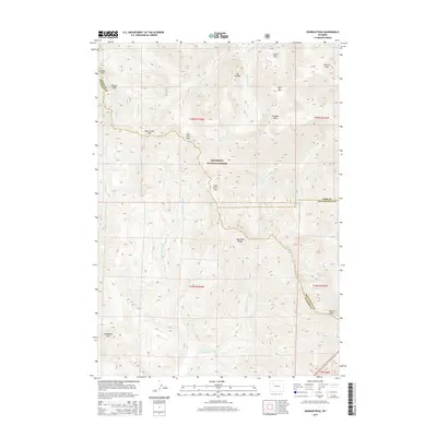 2015 Map of Dunrud Peak, 2015 Print