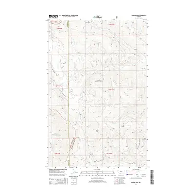 2014 Map of Dunsire Point, 2014 Print