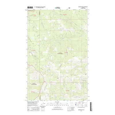 2017 Map of Dunsire Point, 2017 Print
