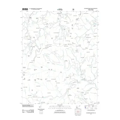 2011 Map of Dunsmore Mountain, 2011 Print