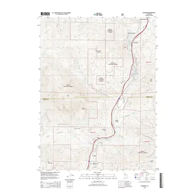 2015 Map of Dunsmuir, 2015 Print