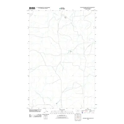 2011 Map of Duplisse Creek South, 2011 Print