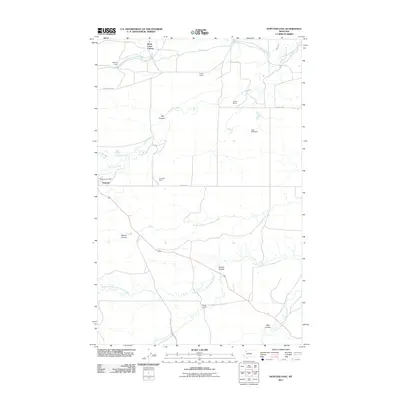 2011 Map of Dupuyer East, 2011 Print
