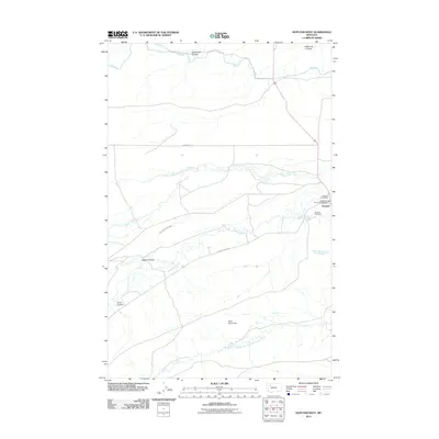 2011 Map of Dupuyer West, 2011 Print