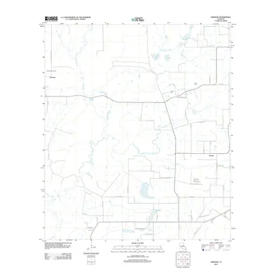 2012 Map of Duralde, 2012 Print