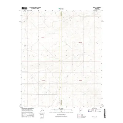 2017 Map of Duran NE, 2017 Print