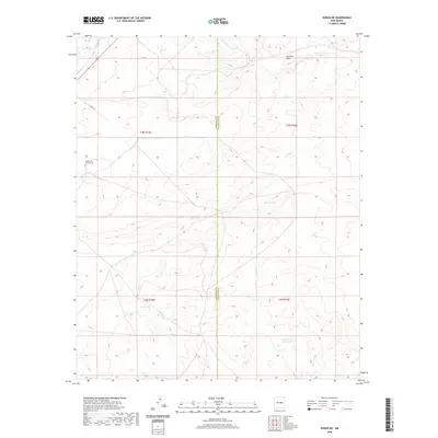 2020 Map of Duran NE, 2020 Print
