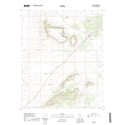 2023 Map of Duran, 2023 Print