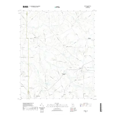 2020 Map of Durand, 2020 Print
