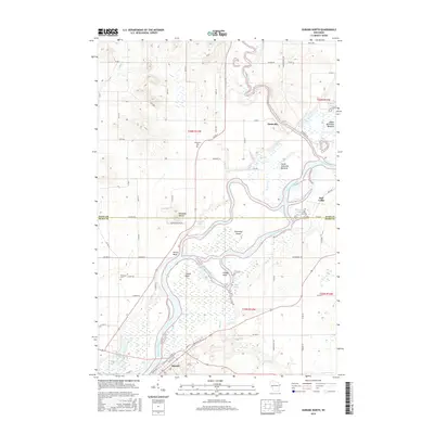 2015 Map of Durand North, 2015 Print