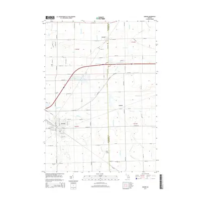 2014 Map of Durand, 2014 Print