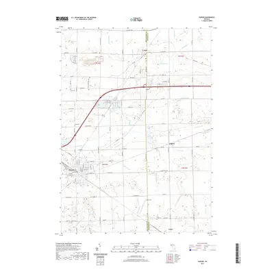 2019 Map of Durand, 2019 Print