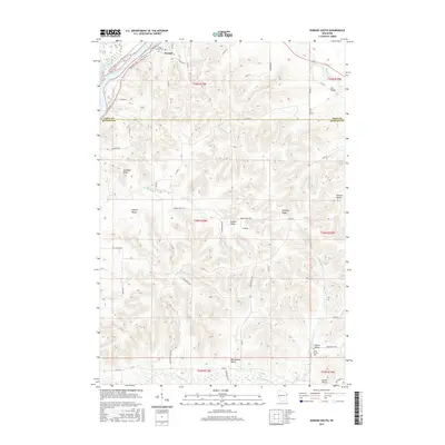 2015 Map of Durand South, 2015 Print