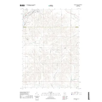 2018 Map of Durand South, 2018 Print