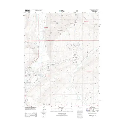 2013 Map of Durango East, 2013 Print