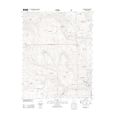 2013 Map of Durango West, 2013 Print