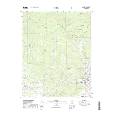 2019 Map of Durango West, 2019 Print