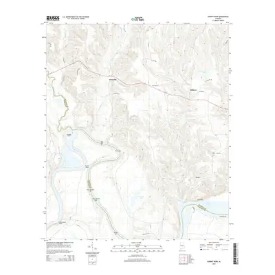 2014 Map of Durant Bend, 2014 Print