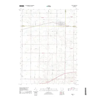 2018 Map of Durant, 2018 Print