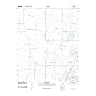 2009 Map of Durant North, 2009 Print