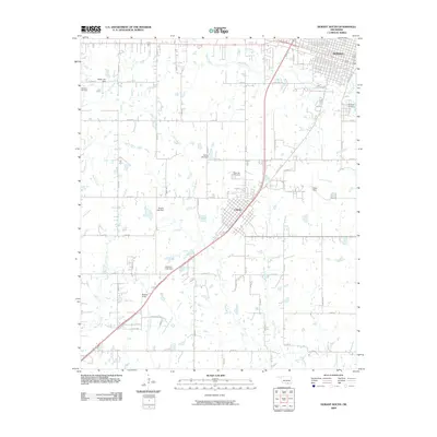 2009 Map of Durant South, 2009 Print