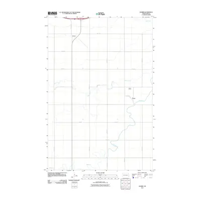 2011 Map of Durbin, 2011 Print