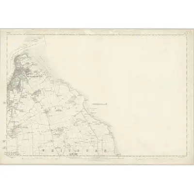 1855 Map of Durham IV, 1862 Print