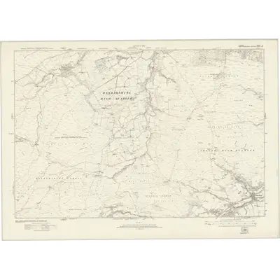 1919 Map of Durham IX, 1923 Print