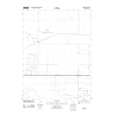 2012 Map of Durham, 2012 Print