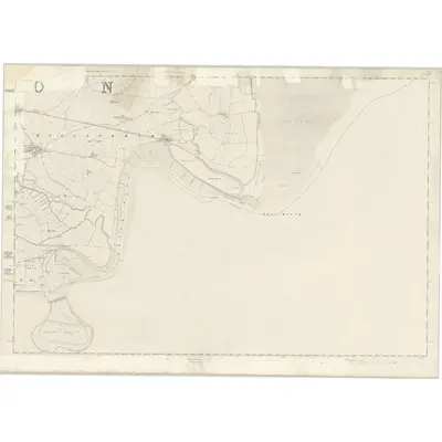 1856 Map of Durham LI, 1859 Print