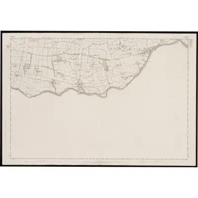1857 Map of Durham LIII, 1859 Print