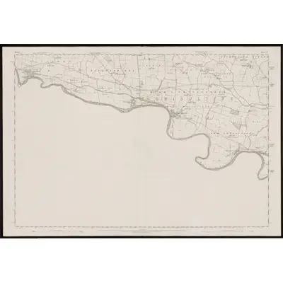 1855 Map of Durham LIV, 1859 Print