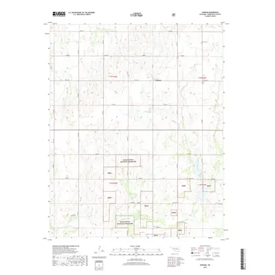 2018 Map of Durham, 2018 Print